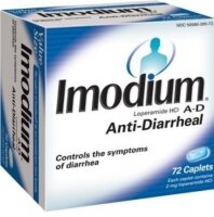 Imodium A-D anti-diarrea, Capsulas 72.