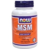 MSM 1000 mg, 120 Cápsulas