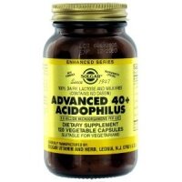 Solgar - Advanced 40 + Acidophilus, 1,5 billones, 120 caps veget