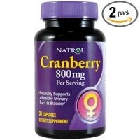 Cranberry 800 mg 30 caps (2 packs)