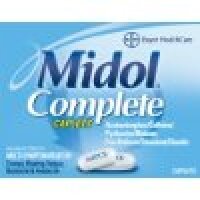 Midol, 40 cápsulas de gel – Cólicos menstruales