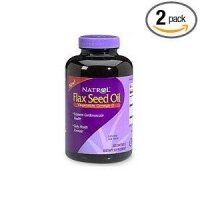 Natrol Flax Seed Oil, Aceite Vegetal (200 capsulas)