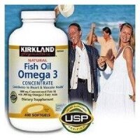 Natural Fish Oil- Omega-3 Fatty Acids (400 capsulas)