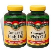 Omega 3 Fish Oil de Spring Valley Vitamin (2 cajas)