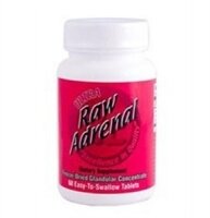 Tabletas Ultra Raw para glándulas suprarrenales- 200 mg - 60 Ta