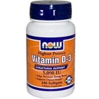 Vitamin D-3 (5000IU) (120 capsulas)